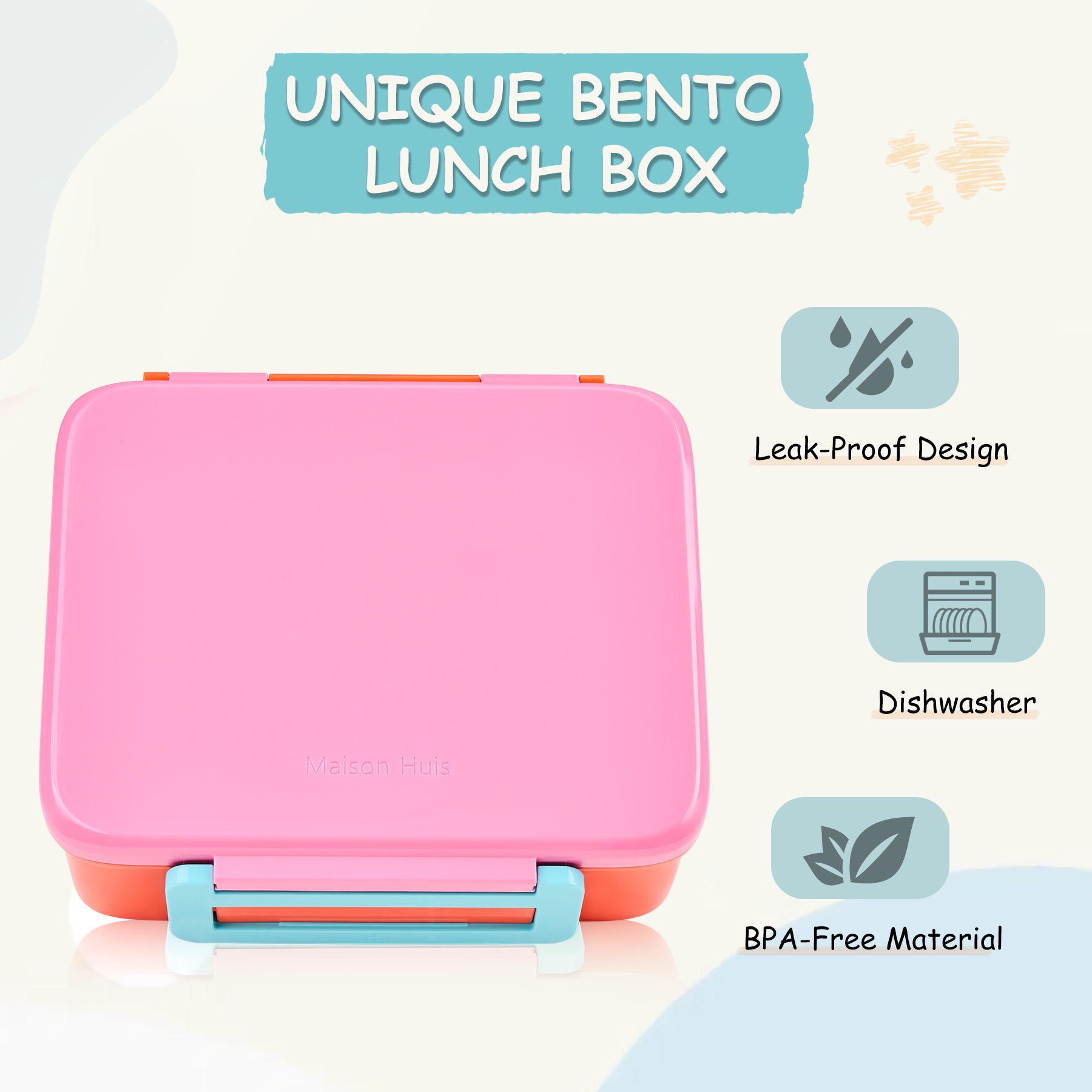Bento Lunch Box for Kids with  - Worbla Thermoplastic reseña y precio