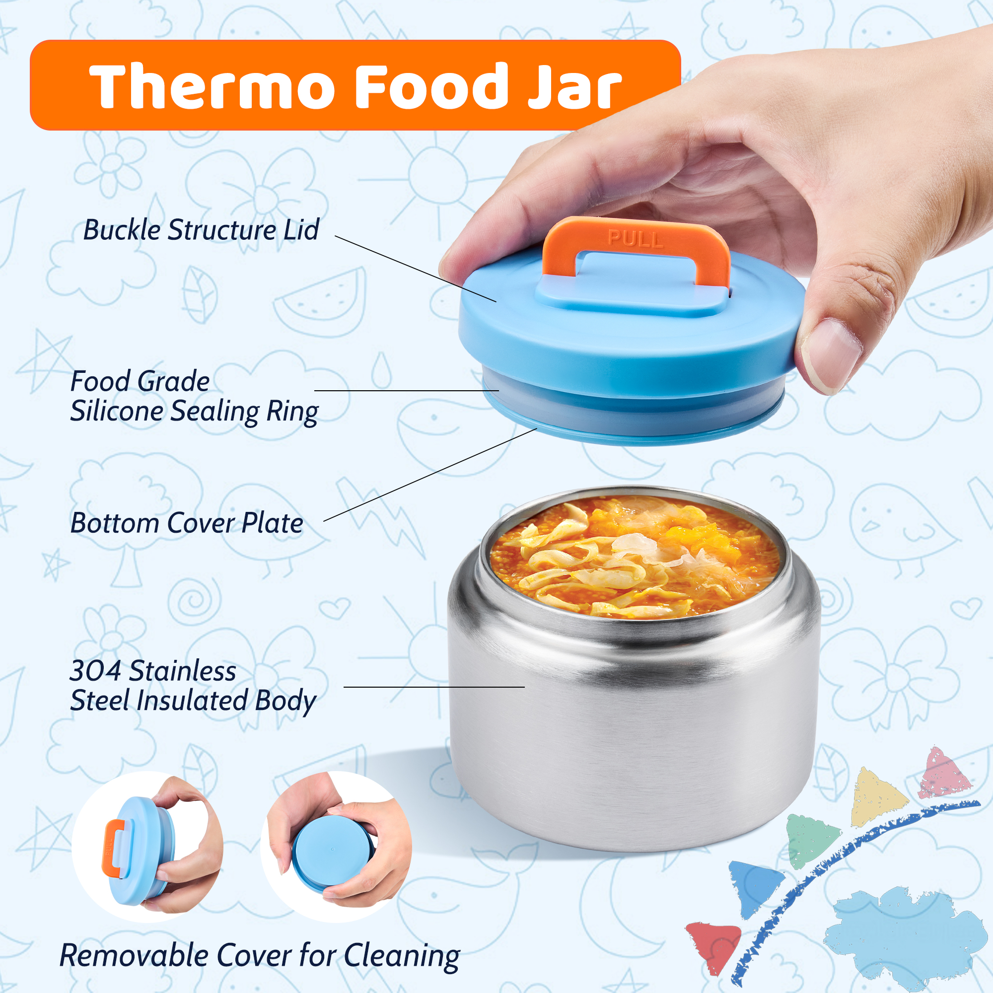 Bento Lunch Box for Kids with  - Worbla Thermoplastic reseña y precio