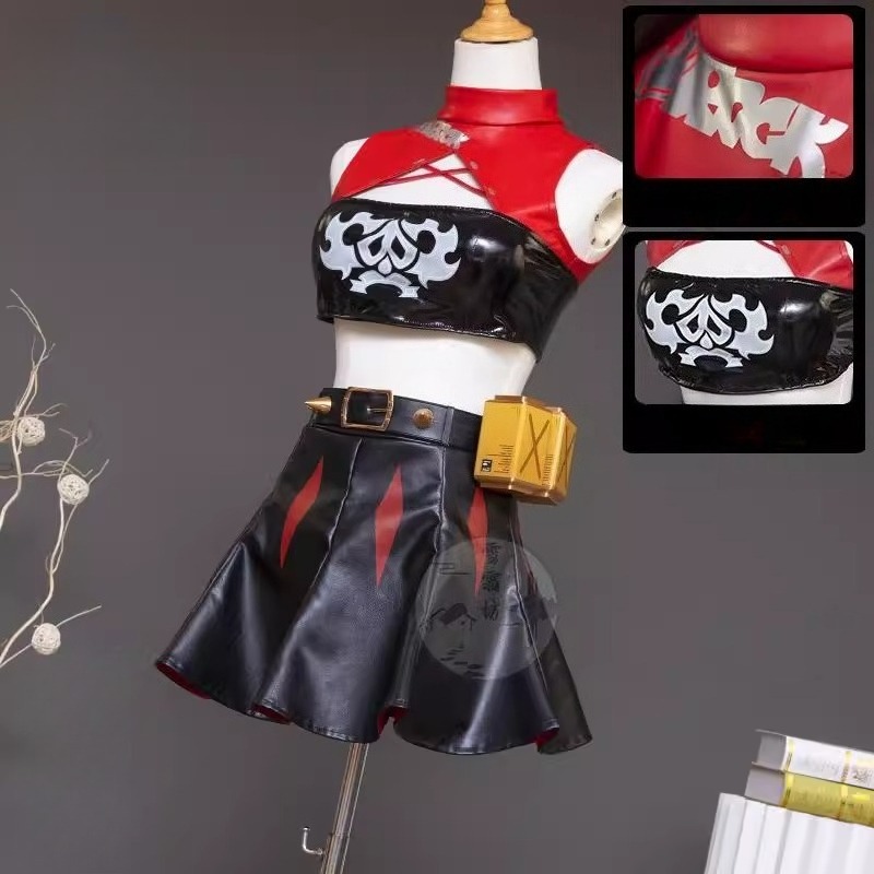 2026 Halloween Anime Party Out - Burnice Cosplay Prop reseña y precio