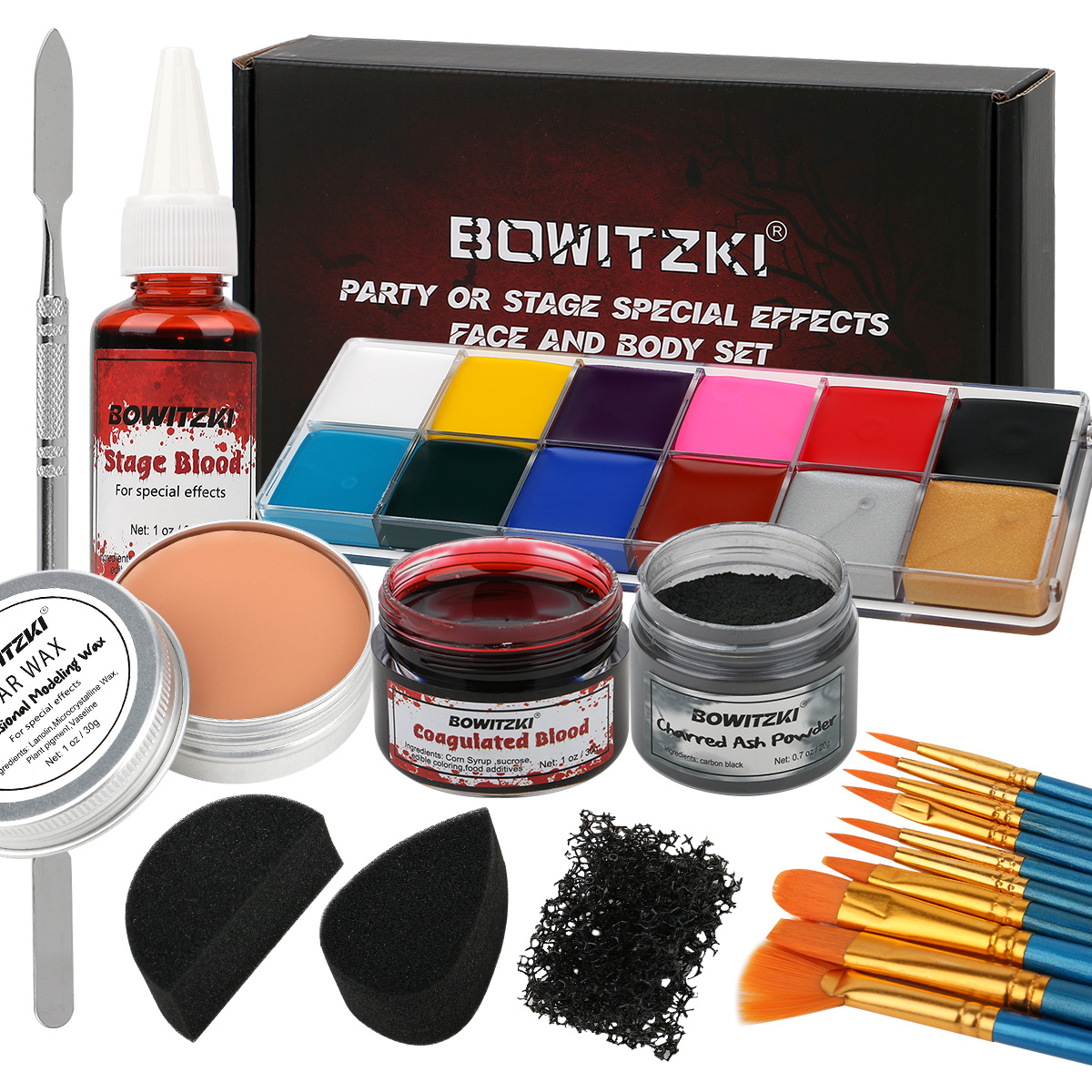 Bowitzki SFX Face Body Paint , - Body Paint Sfx reseña y precio